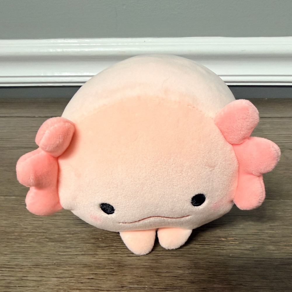 Mochi Fuwa Corocoro Aquarium Pink Axolotl Plush